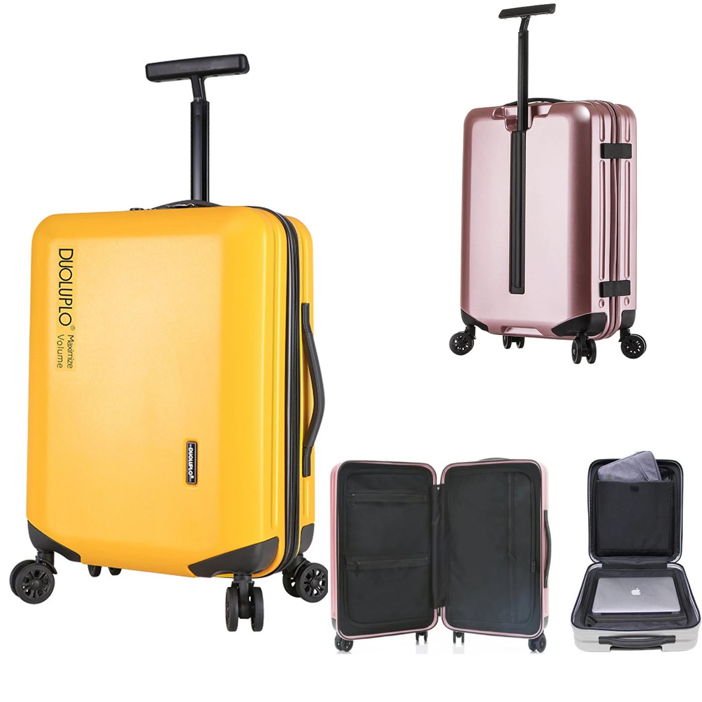 

18"20"22"24"26"28Inch Trolley Rolling Luggage Big Travel Suitcase With Wheels TSA Lock Check-in Case Bagage Valise Free Shipping