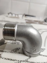 BSP Connectors Fitting Plumbing-Pipe Elbow Threaded Stainless-Steel Female Angled SS304