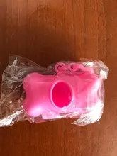 Dispensador portátil de bolsas de desecho de policarbonato para perros, caja tipo hueso para bolsas para excrementos de mascotas, contenedor de almacenamiento, producto para mascotas, 1 unidad