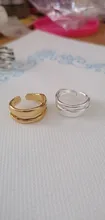 Simple estilo de Color de plata geométrico Irregular anillos para mujeres regalos gran ajustable anillos de dedo