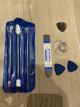 Herramientas universales de apertura para reparación de teléfonos móviles, kit de Spudger de Metal, palanca de acero para desmontaje de teléfonos móviles, 3/8 Uds.