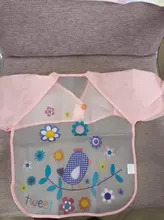 Baberos impermeables para bebé, delantal de manga larga, pechera de alimentación, ropa para eructar, ropa suave para comer, Bandana