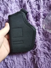 Funda de nailon suave y cómoda, funda de nailon con Clip de Metal, táctica, tipo de mano derecha, Revolver Glock Colt