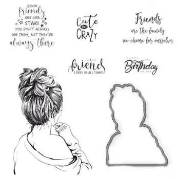 Girl / Transparent Clear Stamp/seal for DIY Scrapbooking/ Album Decorative Clear Stamp Sheets A0473
Girl / Transparent Clear Stamp/seal for DIY Scrapbooking/ Album Decorative Clear Stamp Sheets A0473
