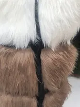 Chaquetas de piel sintética sin mangas para mujer, chaleco largo de piel de zorro de imitación, chaqueta de felpa gruesa y cálida de talla grande a la moda para invierno