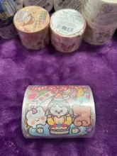 Kawaii Sweet Warehouse-Cinta adhesiva decorativa, pegatina de colección de recortes, papelería japonesa