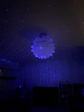 Luz láser de estrellas para decoración Interior de coche, lámpara de proyección, Gypsophila luz de ambiente Usb