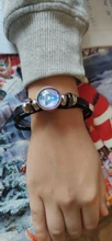 Pulsera trenzada de varias capas para niños, brazalete de cuero trenzado, con diseño de estrella de juguete