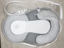 2020 almohada para bebés recién nacidos almohada de apoyo para dormir cóncava suave de dibujos animados niño cojín prevenir plana bebé almohada reflujo cama