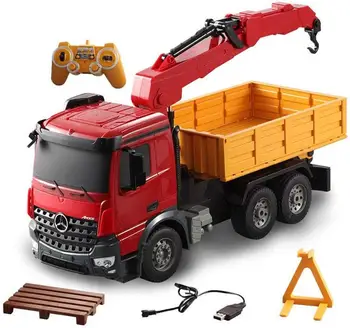 Truck feather with Tipper radio control Mercedes-Benz Actros 1:20 crane with in 2.4Ghz Double Eagle E565-003
Truck feather with Tipper radio control Mercedes-Benz Actros 1:20 crane with in 2.4Ghz Double Eagle E565-003
