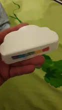 Jabón de arcoíris para baño, nube, sal, hidratante, exfoliante, limpieza corporal, bombas de baño de burbujas para la piel, Multicolor para bebé