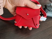 Los niños bolsa de Mini bolso cuadrado remache bolso de moda niños linda chica cintura bandolera coreana