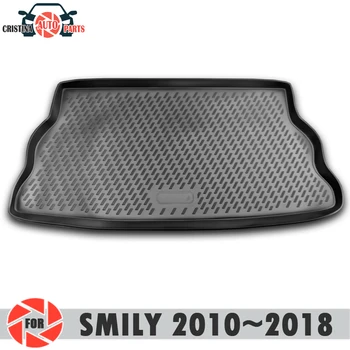 Trunk mat for Lifan Smily 2010~2018 trunk floor rugs non slip polyurethane dirt protection interior trunk car styling
Trunk mat for Lifan Smily 2010~2018 trunk floor rugs non slip polyurethane dirt protection interior trunk car styling