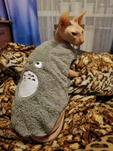 Ropa de Gato caliente para mascotas pequeñas, disfraces de gatos de dibujos animados, lana suave, abrigo de gatito, chaqueta, Otoño e Invierno