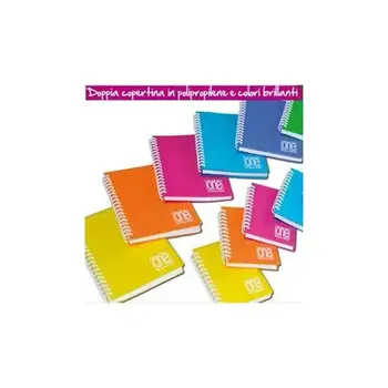 Pack of 6 pieces-copybook spiral ppl 162x210 a5 80fg + 1 80gr 1rigo one color blasettiBLASETTI9.01
Pack of 6 pieces-copybook spiral ppl 162x210 a5 80fg + 1 80gr 1rigo one color blasettiBLASETTI9.01