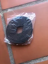 Tira de aislamiento acústico de espuma autoadhesiva para puerta y tira de sellado de ventana, tira de goma anticolisión, 5 metros