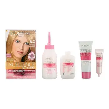 Permanent Dye Excellence L'Oreal Expert Professionnel Light golden blonde
Permanent Dye Excellence L'Oreal Expert Professionnel Light golden blonde