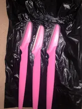 Recortador de cejas, afeitadora de cejas, removedor de pelo, hoja de afeitar segura, herramientas de maquillaje de rostro belleza, tijeras de cejas, 3 unids/lote