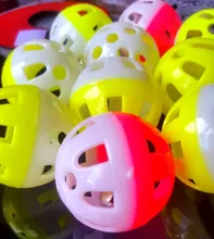 Pet Parrot Toy Bird Hollow Bell Ball For Parakeet Cockatiel Chew Fun Cage Toys 23