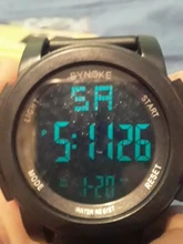 Reloj electrónico Digital para hombre, cronómetro militar de lujo, resistente al agua, con Sensor luminoso Led