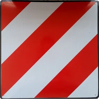 Plate V20 signalling outgoing load measures 50x50 cm. Approved, made of plastic with inner holes
Plate V20 signalling outgoing load measures 50x50 cm. Approved, made of plastic with inner holes