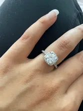 ZHOUYANG-pulsera de Zirconia cúbica para mujer, 4 colores de lujo, 4 garras, mosaico, Color plata, regalo de joyería, H095