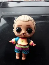 L.O.L. ¡Sorpresa! Vestidos originales de ropa para LOL 8cm, vestidos brillantes, juguetes para niños, regalo