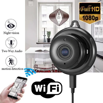 1080P Wireless Mini WiFi Camera Home Security Camera IP CCTV Surveillance Baby Monitor P2P Motion Detect hidden IR Night Vision
1080P Wireless Mini WiFi Camera Home Security Camera IP CCTV Surveillance Baby Monitor P2P Motion Detect hidden IR Night Vision