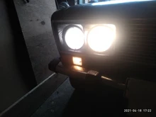 Bombillas halógenas para faro delantero de coche, lámparas para luces exteriores, Super brillantes, DC 12V H4 100W 6000K, 2 uds.