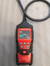 Analizador de Gas HT601A, Detector de fugas de Gas, LED portátil, alarma de Gas inflamable, analizador