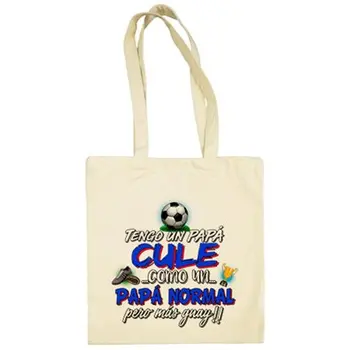 Cloth bag I have to dad Culé as to dad normal but coolest 
Cloth bag I have to dad Culé as to dad normal but coolest