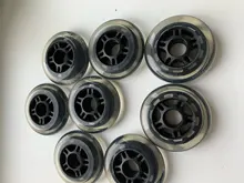 Rueda de patín de velocidad, 84mm, 90 MM, material PU, 84 A, envío gratis