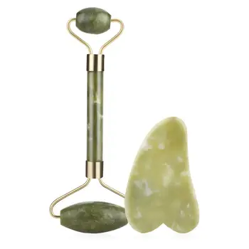 Jade Roller Guasha Board Face Massager Face Neck Scraping Board SPA Massage Tool Acupoint Eye Care Acupoints Plate
Jade Roller Guasha Board Face Massager Face Neck Scraping Board SPA Massage Tool Acupoint Eye Care Acupoints Plate