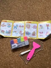 Juego de cuentas de agua en 6 colores para niños, Kit de cuentas mágicas de animales en aerosol, bolas, juego de rompecabezas 3D, juguetes educativos para niños, 600 Uds.