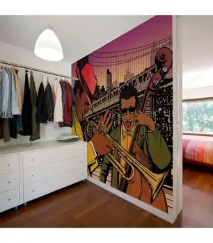 Photo Mural-Jazz at night 
Photo Mural-Jazz at night