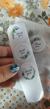 Pegatinas de agradecimiento, 100 Uds. Por apoyar mi etiqueta de pequeño negocio, pegatinas para embalaje, decoración estacionaria