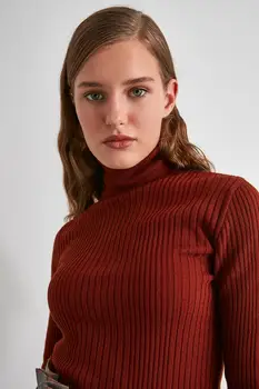 Trendyol Throated Knitwear Sweater TWOAW21KZ0633 
Trendyol Throated Knitwear Sweater TWOAW21KZ0633