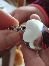 Colgante collar con corazón de Titanic de OCéANO AZUL corazón amor para siempre + bolsa de terciopelo