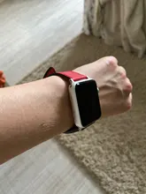 Correa de cuero para Apple watch, banda de 44mm, 40mm, 38mm, 42mm, iWatch, pulsera de una sola vuelta, reloj para Apple watch series 5 4 3 se 6