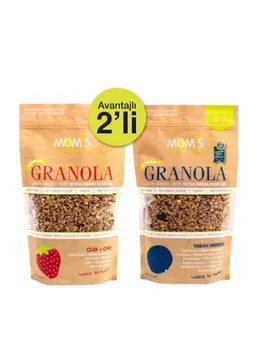 2x Mom's Natural Foods DOUBLE GRANOLA - STRAWBERRY CHIA 360 gr - WILDLIFE 360 gr
2x Mom's Natural Foods DOUBLE GRANOLA - STRAWBERRY CHIA 360 gr - WILDLIFE 360 gr