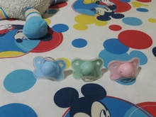 Chupete de silicona para bebé con tapa y forma de mariposa, tetina redonda y plana, para dormir, suministros para morder masticar