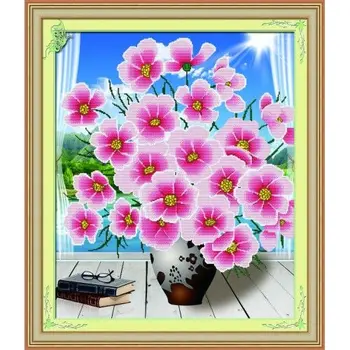 Y6040 painting with rhinestones 6d 'Pink color', 61*73 cm
Y6040 painting with rhinestones 6d 'Pink color', 61*73 cm