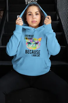 Angemiel Wear Because I Kediyim Blue Women 'S Hooded Sweatshirt
Angemiel Wear Because I Kediyim Blue Women 'S Hooded Sweatshirt