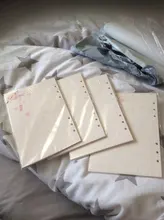 Cuaderno de hojas sueltas a5 a6, libreta de recambio de 6 agujeros, núcleo de hojas sueltas, flor de cerezo de color