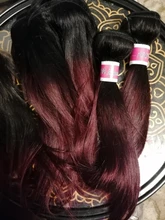 FG 1B/99J-extensiones de cabello humano con cierre de encaje 4x4, extensiones de pelo ondulado brasileño, 3 mechones con cierre