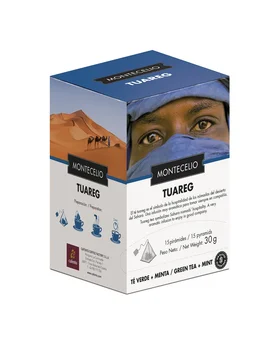 MONTECELIO Green Tea Gunpowder With Mint AND Spearmint In Pyramids. Arabic tea Moorish. Tea Tuareg. Box With 15 Pyramids
MONTECELIO Green Tea Gunpowder With Mint AND Spearmint In Pyramids. Arabic tea Moorish. Tea Tuareg. Box With 15 Pyramids