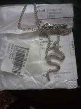 Nuevo Animal serpiente pendientes collar de serpiente COLLAR COLGANTE de las mujeres estilo minimalista de aleación de mujer moda joyería de cumpleaños regalo fiesta