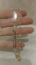 Tobillera con lentejuelas de cristal bohemio para mujer, pulsera de tobillo hecha a mano, cadena de pie para playa, joyería para pies descalzos