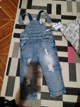 1-5T niños Jeans bebé mamelucos de primavera niños niñas monos de bebé de Superman para niño y niña mono Pantalones de niño ropa niños ropa de los niños