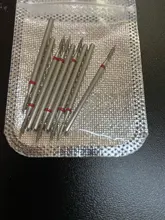Juego de brocas de diamante para manicura, juego de brocas de diamante para taladro eléctrico, 10 Uds.